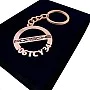 Kişiye Özel - Metal Porsche - Rose Plaka Anahtarlık Gerçek Altın Kaplama Kişiye Özel - Metal Porsche - Rose Plaka Anahtarlık Gerçek Altın Kaplama