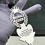 Kişiye Özel - Metal Alt Geniş Alanlı Araç Dikiz Ayna Süsü Kişiye Özel - Metal Alt Geniş Alanlı Araç Dikiz Ayna Süsü