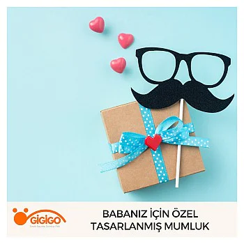 Babanız İçin Özel Tasarlanmış Mumluk
