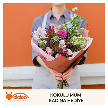 Kokulu Mum Kadına Hediye