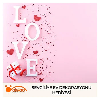 Sevgiliye Ev Dekorasyonu Hediyesi