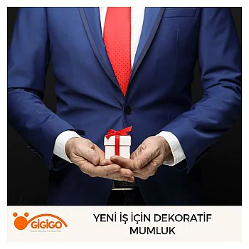 Yeni İş İçin Dekoratif Mumluk