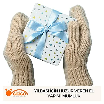 Yılbaşı İçin Huzur Veren El Yapımı Mumluk