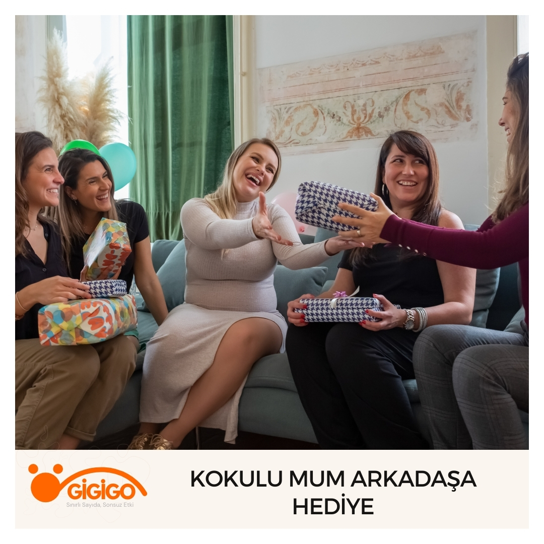 Kokulu Mum Arkadaşa Hediye