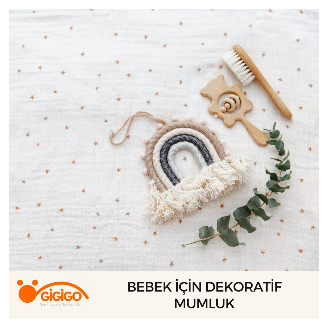 Bebek İçin Dekoratif Mumluk