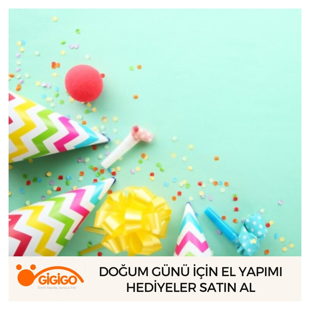 Doğum Günü İçin El Yapımı Hediyeler Satın Al
