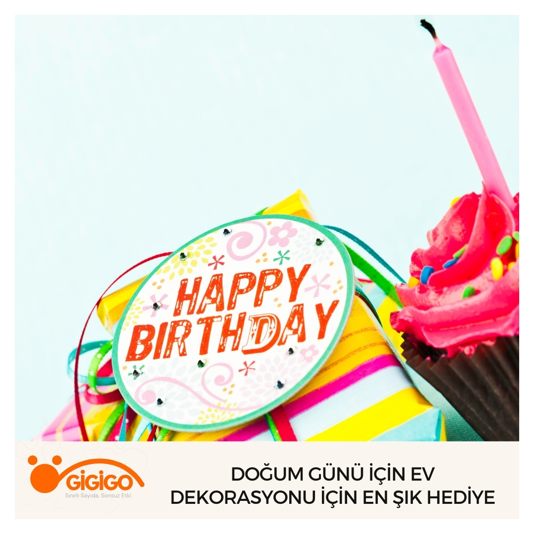 Doğum Günü İçin Ev Dekorasyonu İçin En Şık Hediye