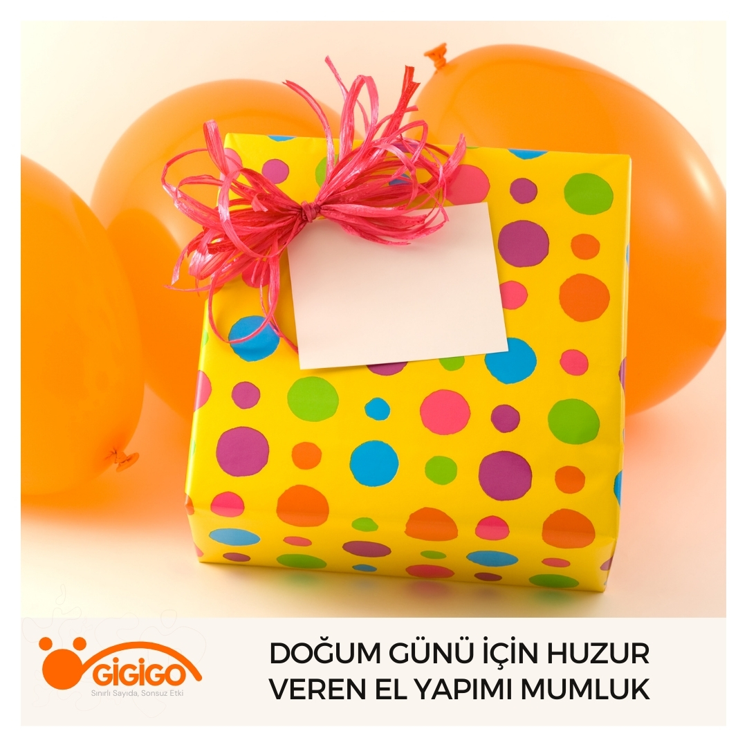 Doğum Günü İçin Huzur Veren El Yapımı Mumluk