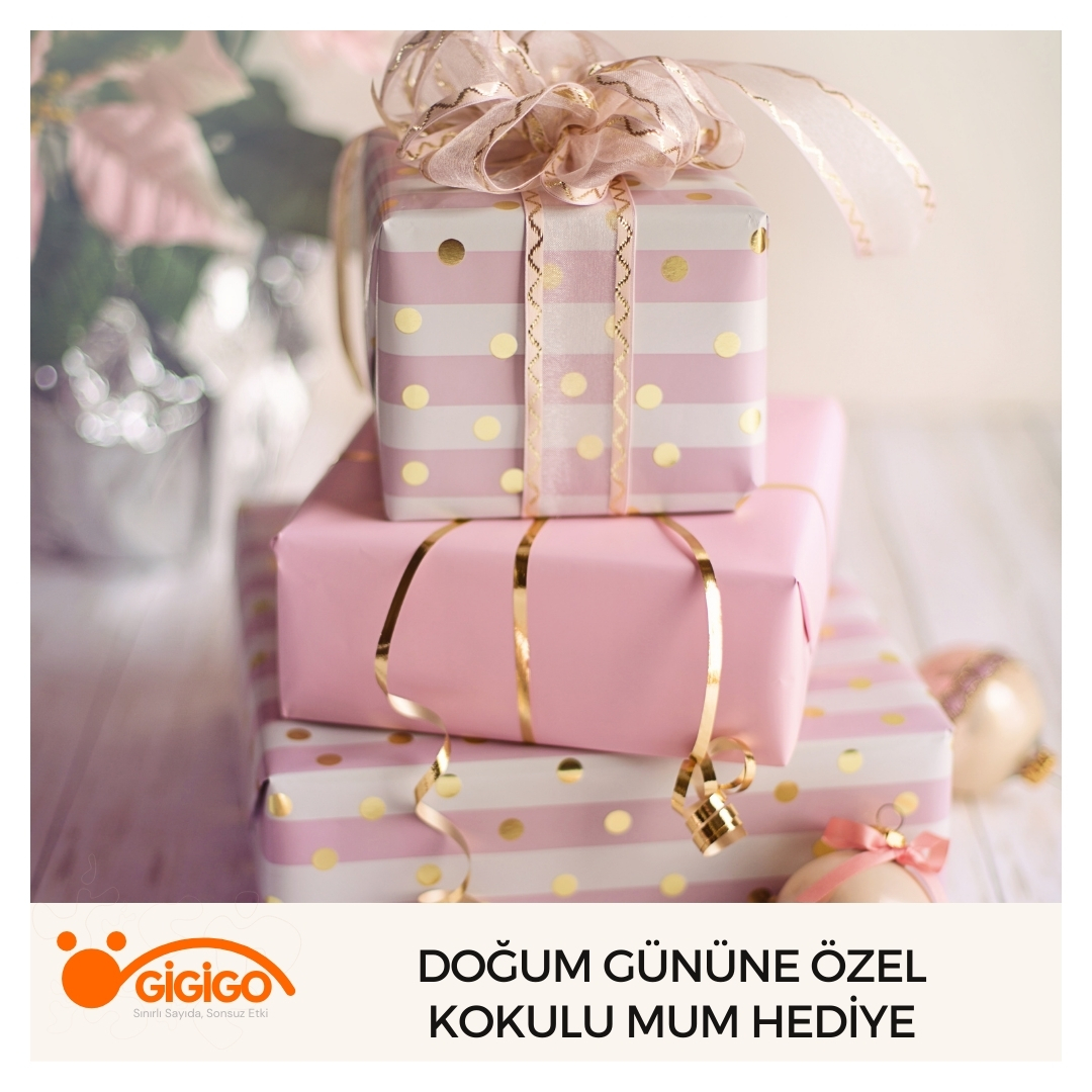 Doğum Gününe Özel Kokulu Mum Hediye