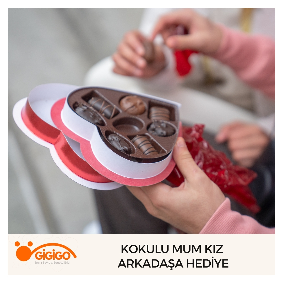 Kokulu Mum Kız Arkadaşa Hediye