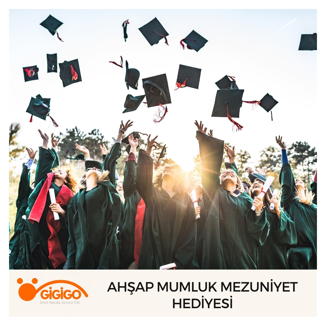 Ahşap Mumluk Mezuniyet Hediyesi