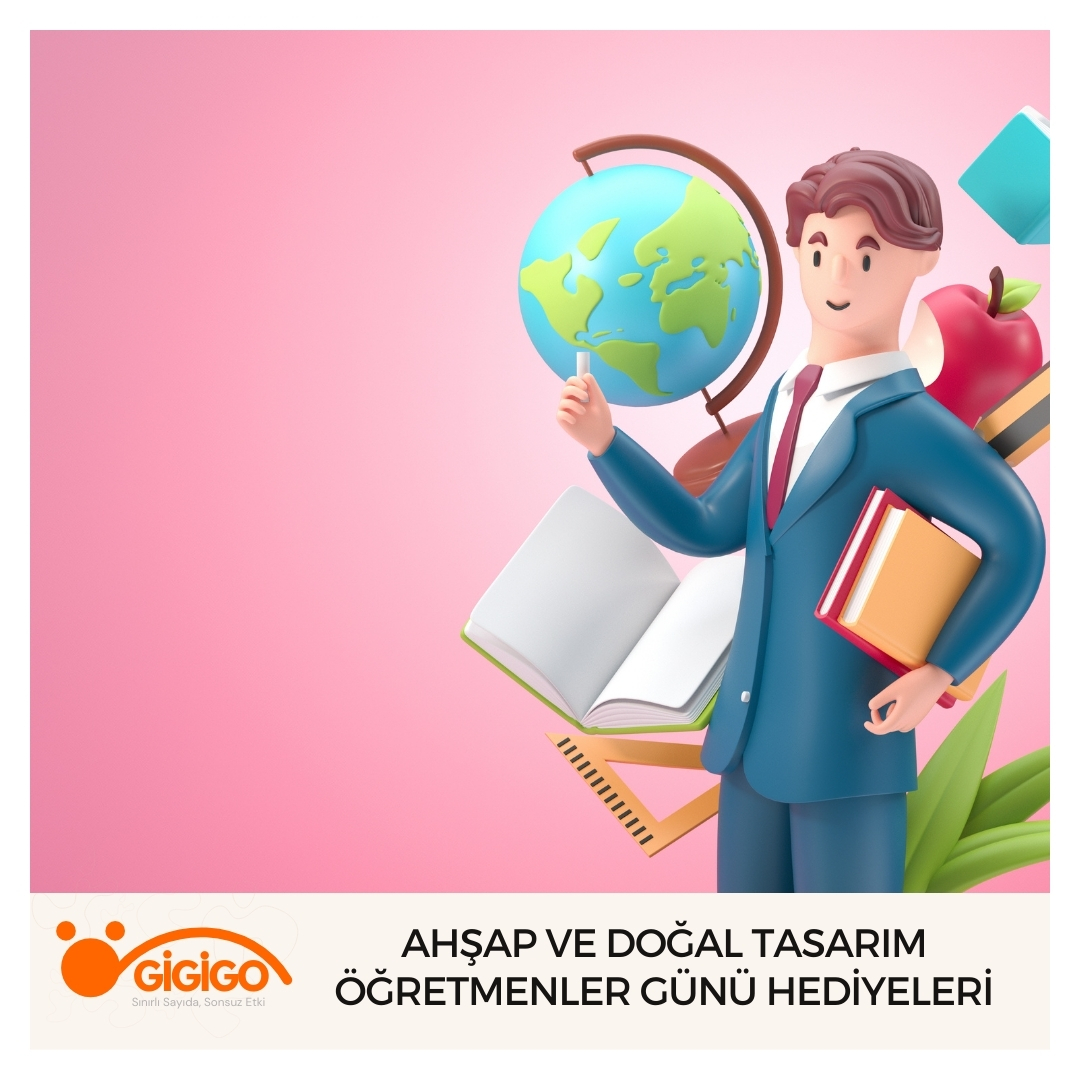 Ahşap Ve Doğal Tasarım Öğretmenler Günü Hediyeleri