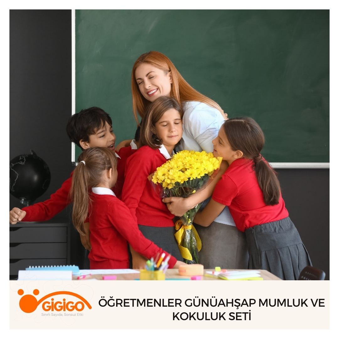 Öğretmenler Günü Ahşap Mumluk Ve Kokuluk Seti