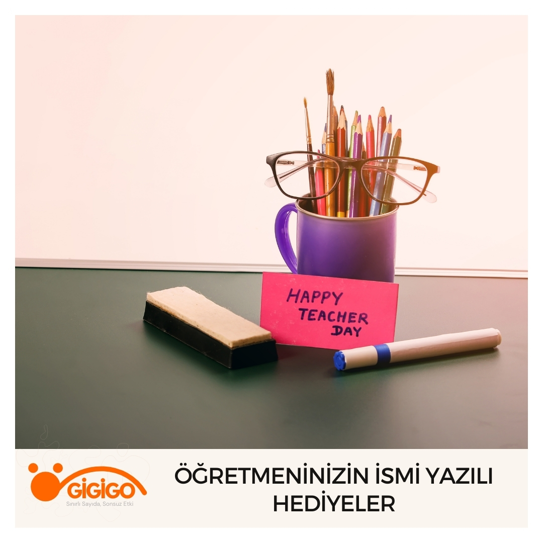 Öğretmeninizin İsmi Yazılı Hediyeler