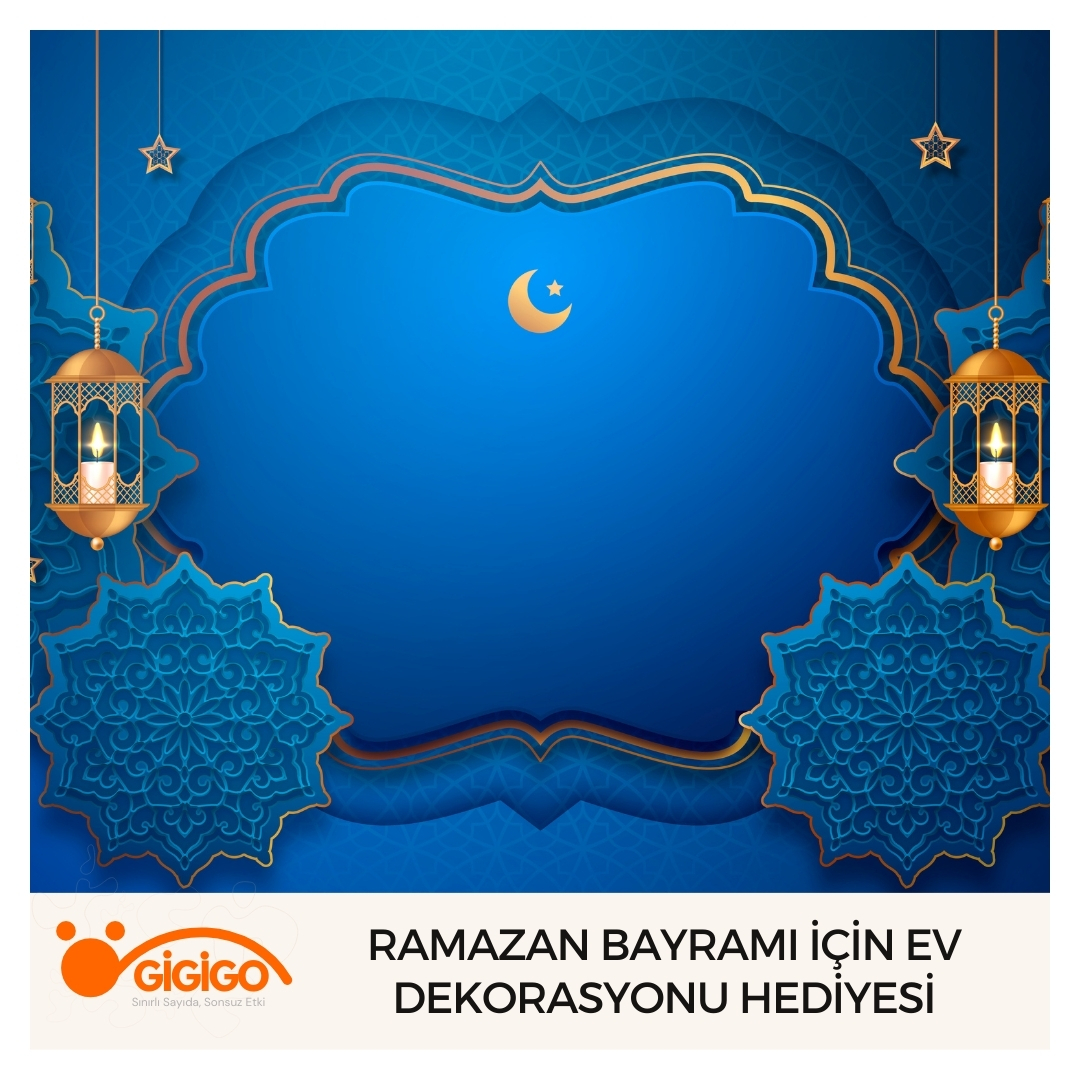 Ramazan Bayramı İçin Ev Dekorasyonu Hediyesi