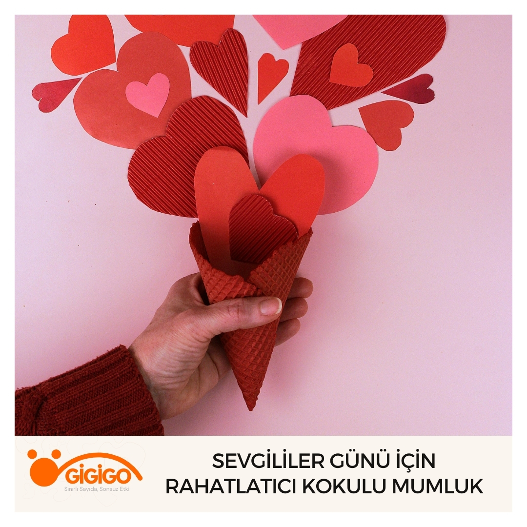 Sevgililer Günü İçin Rahatlatıcı Kokulu Mumluk