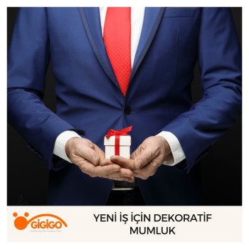 Yeni İş İçin Dekoratif Mumluk