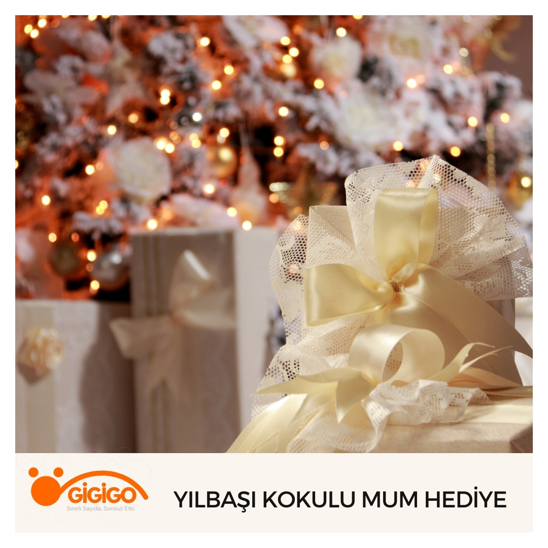 Yılbaşı Kokulu Mum Hediye