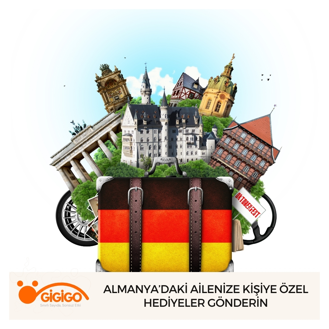 Almanya’daki Ailenize Kişiye Özel Hediyeler Gönderin