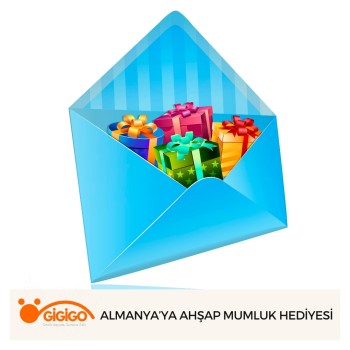 Almanya’ya Ahşap Mumluk Hediyesi
