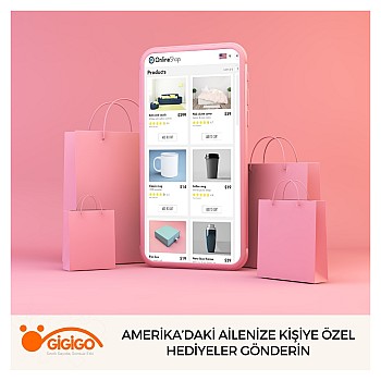 Amerika’daki Ailenize Kişiye Özel Hediyeler Gönderin