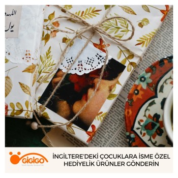 İngiltere’deki Çocuklara İsme Özel Hediyelik Ürünler Gönderin