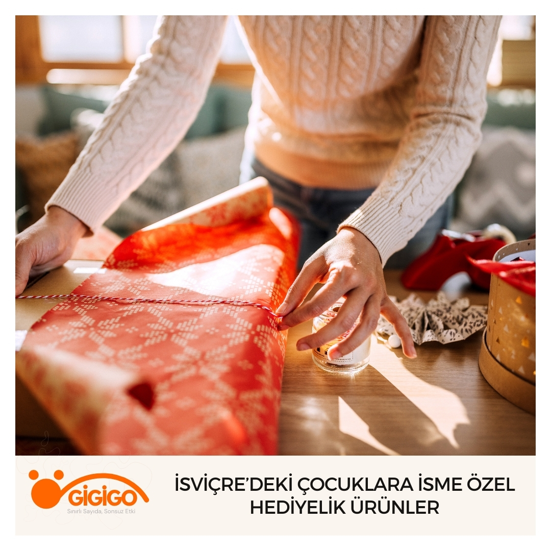 İsviçre’deki Çocuklara İsme Özel Hediyelik Ürünler