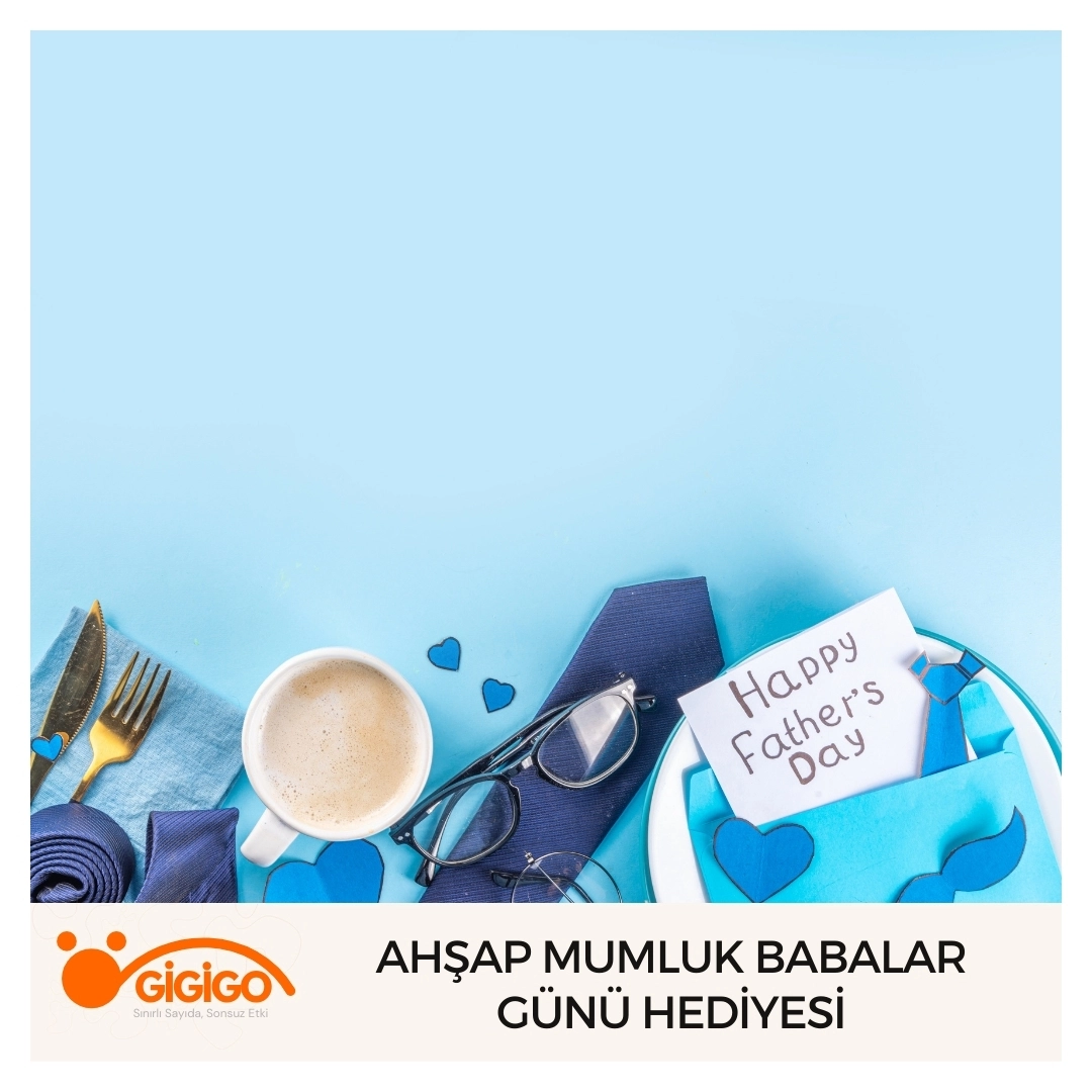 2025 Babalar Günü için ahşap el yapımı mumluk