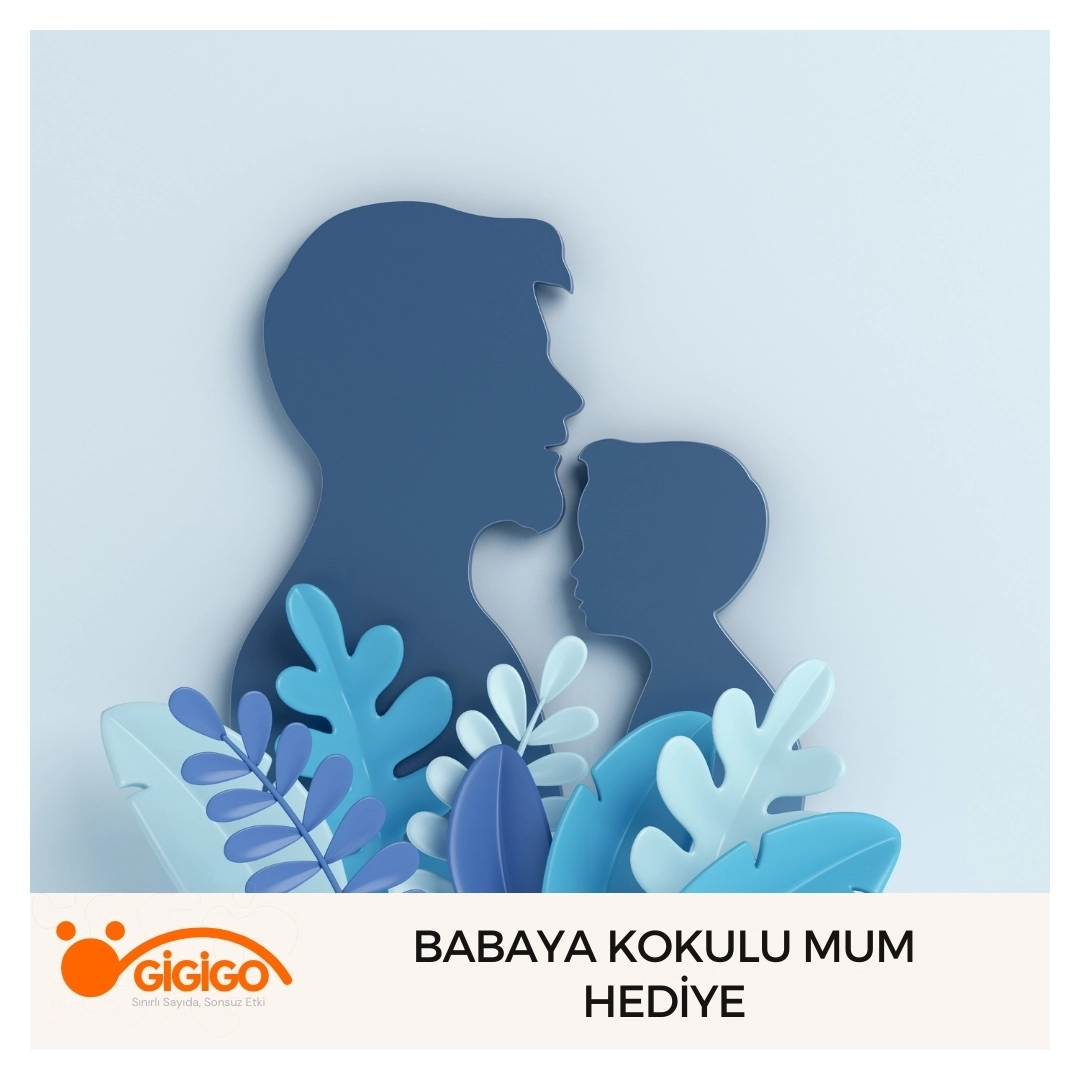 Babalar için rahatlatıcı kokulu mum hediye seçeneği