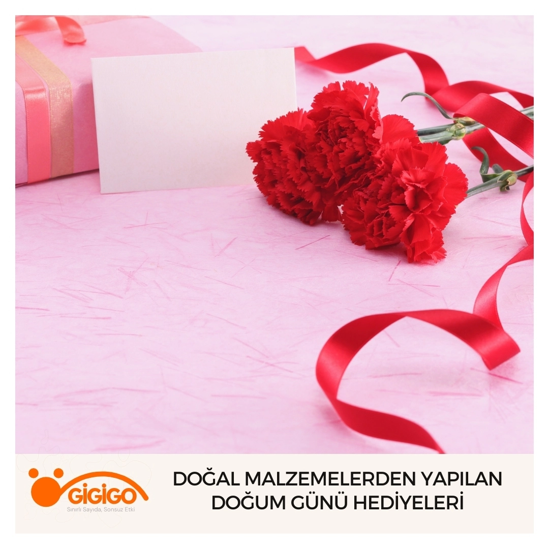 Doğal malzemelerden üretilmiş eşsiz doğum günü hediyesi