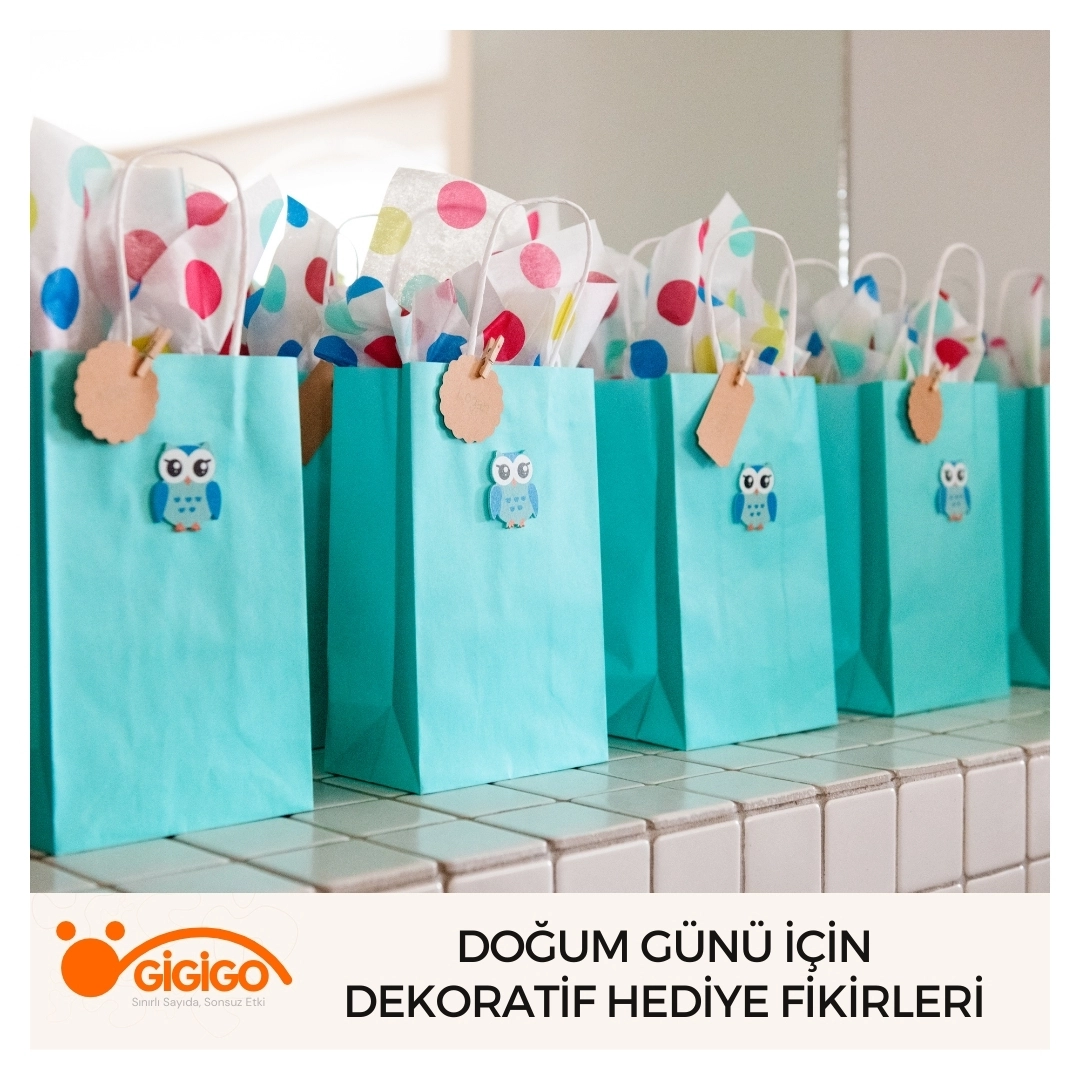 Doğum günü için özel tasarım dekoratif ürünler ve hediye fikirleri