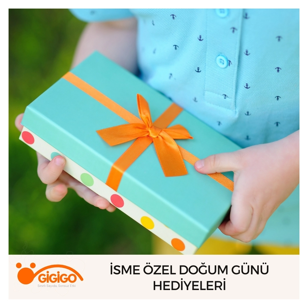 Doğum günü için özel tasarlanmış isim yazılı hediye önerisi
