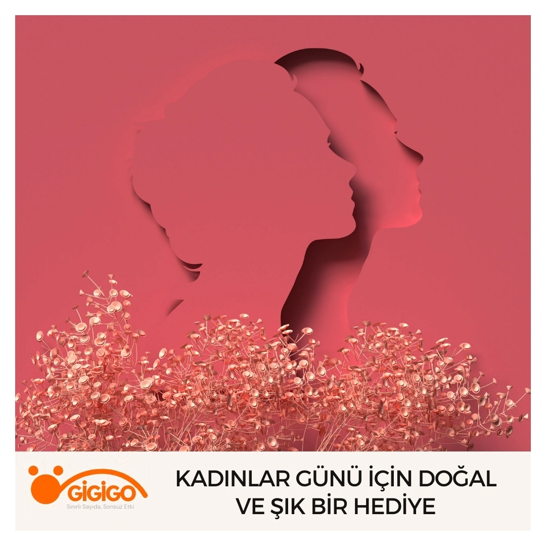 Doğal malzemelerden el yapımı kadınlar günü hediyesi