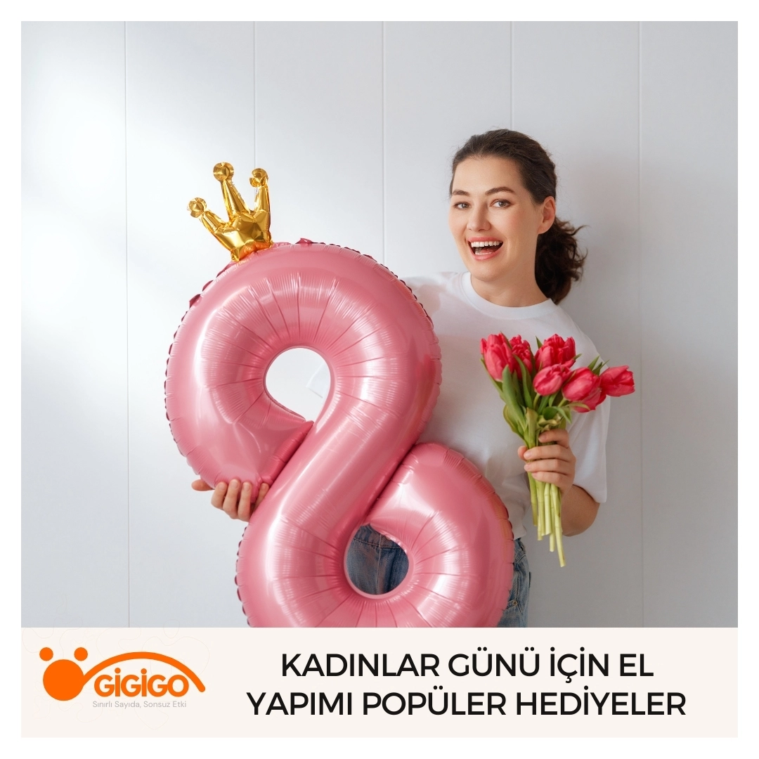 El yapımı Kadınlar Günü hediyesi örnekleri