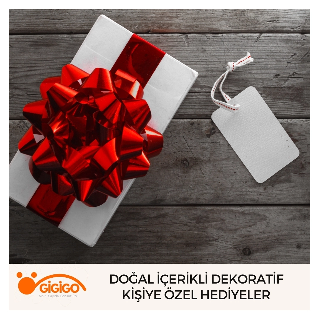 Doğal içerikli dekoratif hediyeler