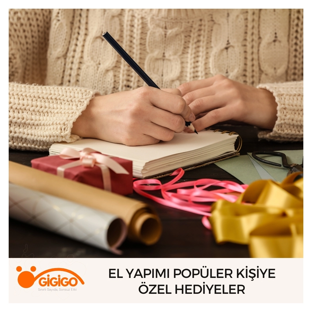 El yapımı dekoratif özel bayram hediyesi