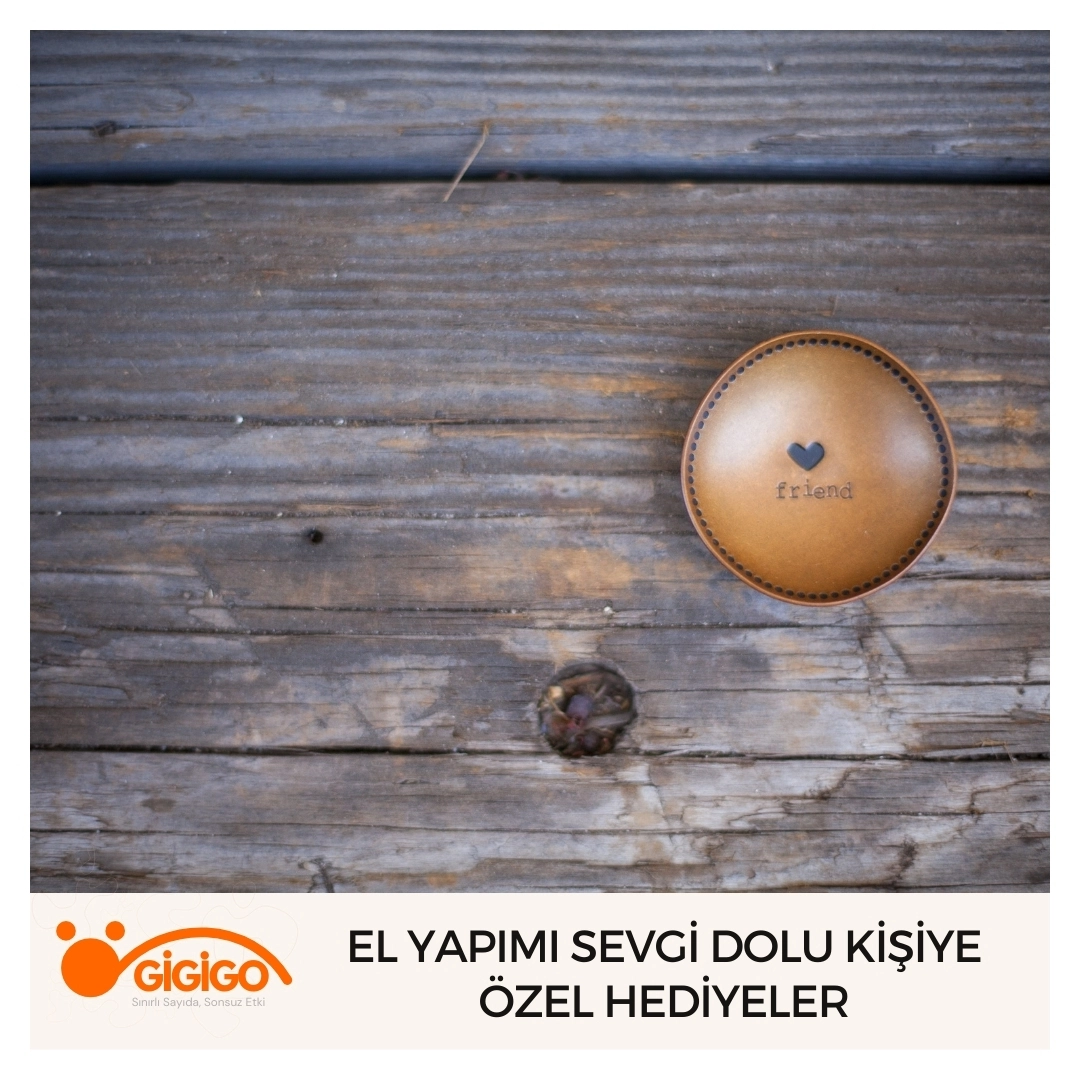 El yapımı sevgi dolu kişi özel hediye