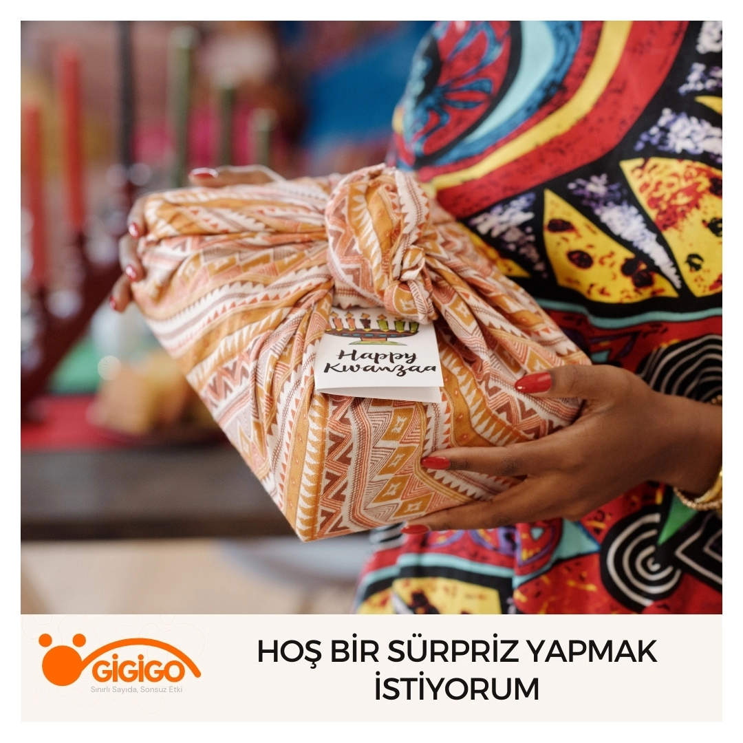 Hoş bir sürpriz yapmak istiyorum