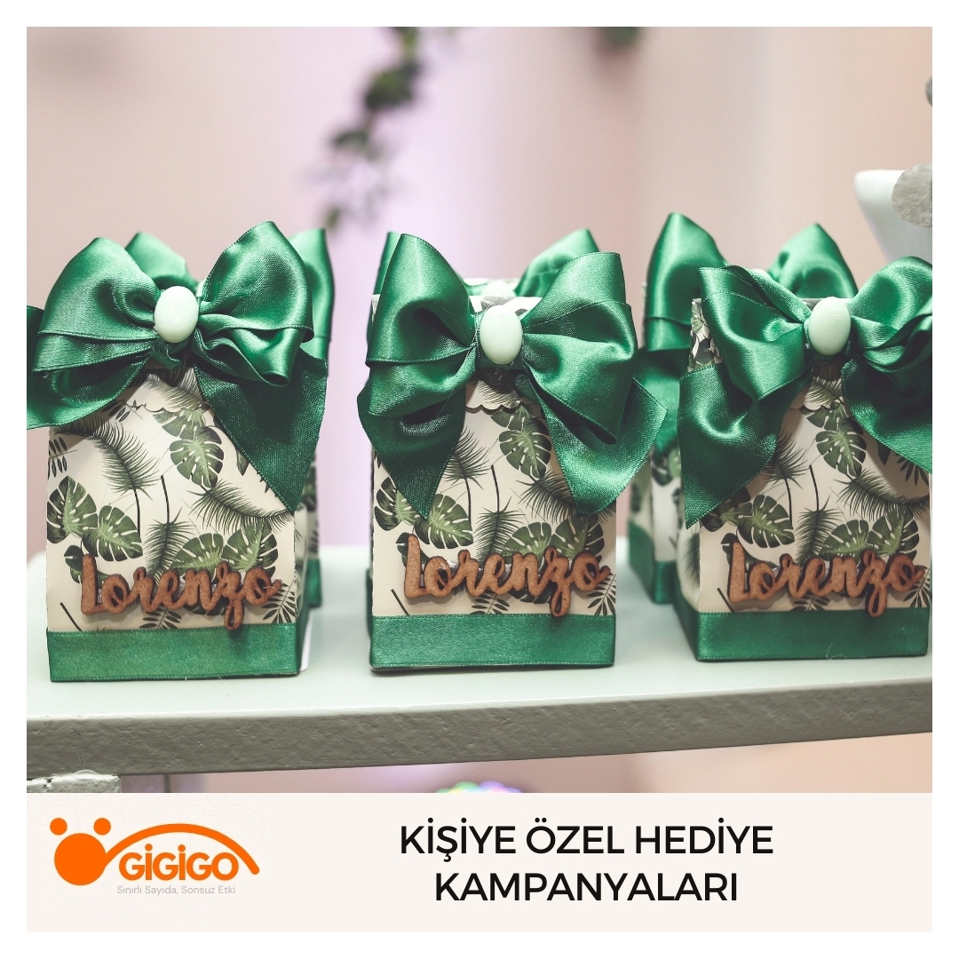 Kampanyalı kişiye özel hediyeler
