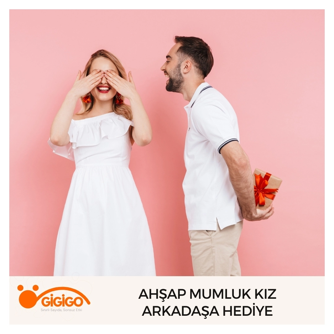 Babalar günü için ahşap tasarımlı dekoratif mumluk