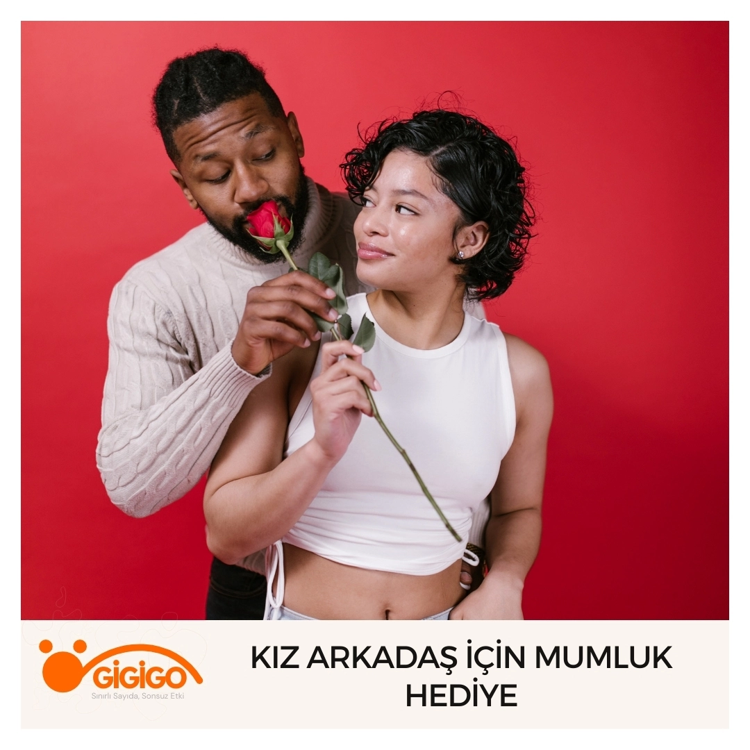 Kız arkadaş için romantik mumluk hediyesi