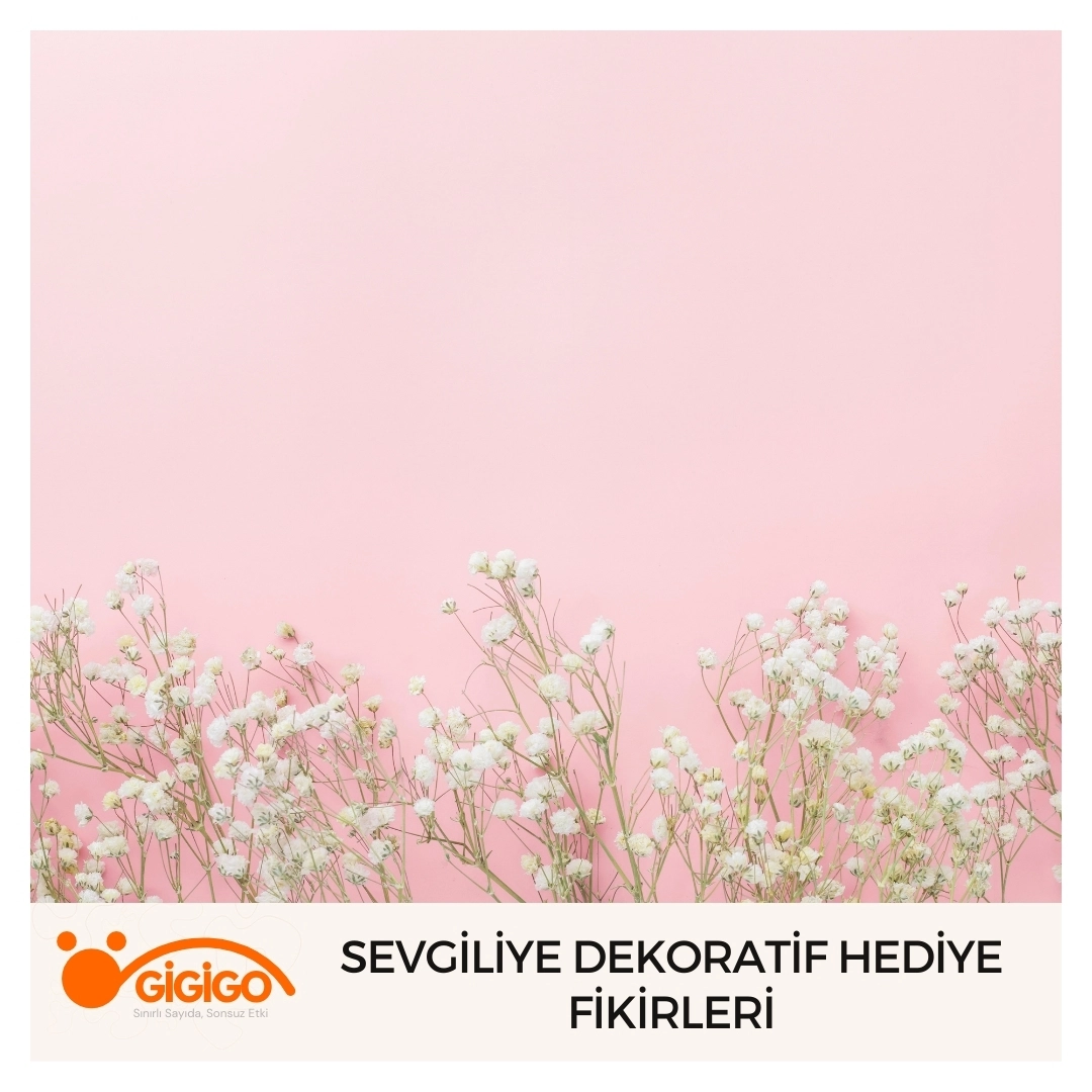 Dekoratif sevgiliye hediye fikirleri