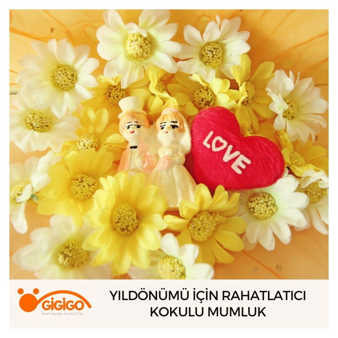Rahatlatıcı kokulu mumluk