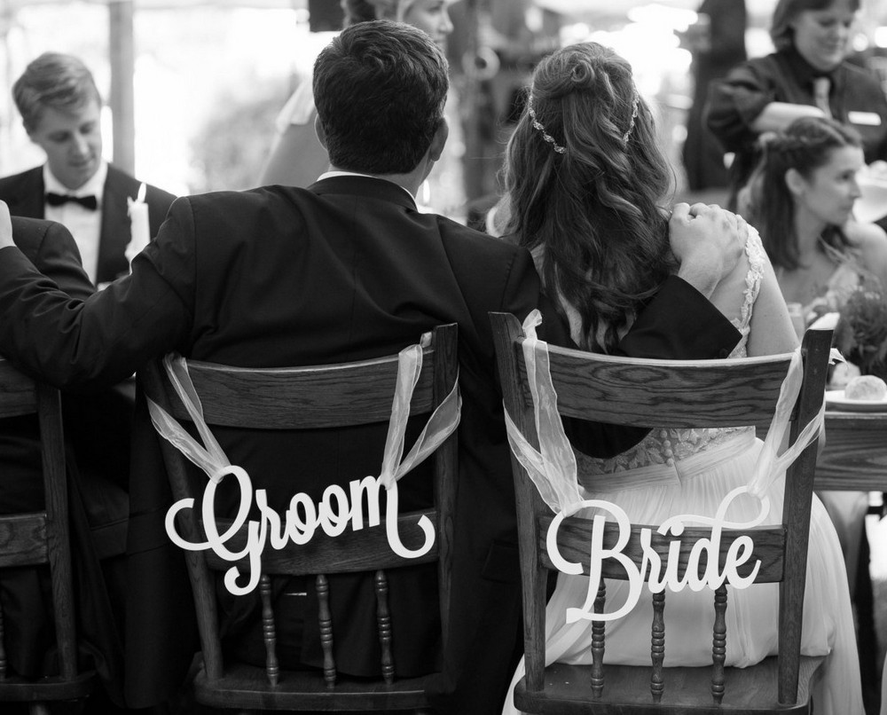 Kişiye Özel - Ahşap Özel Gün Sandalye Arkası İsimlik Düğün Nişan Nikah Doğum Günü