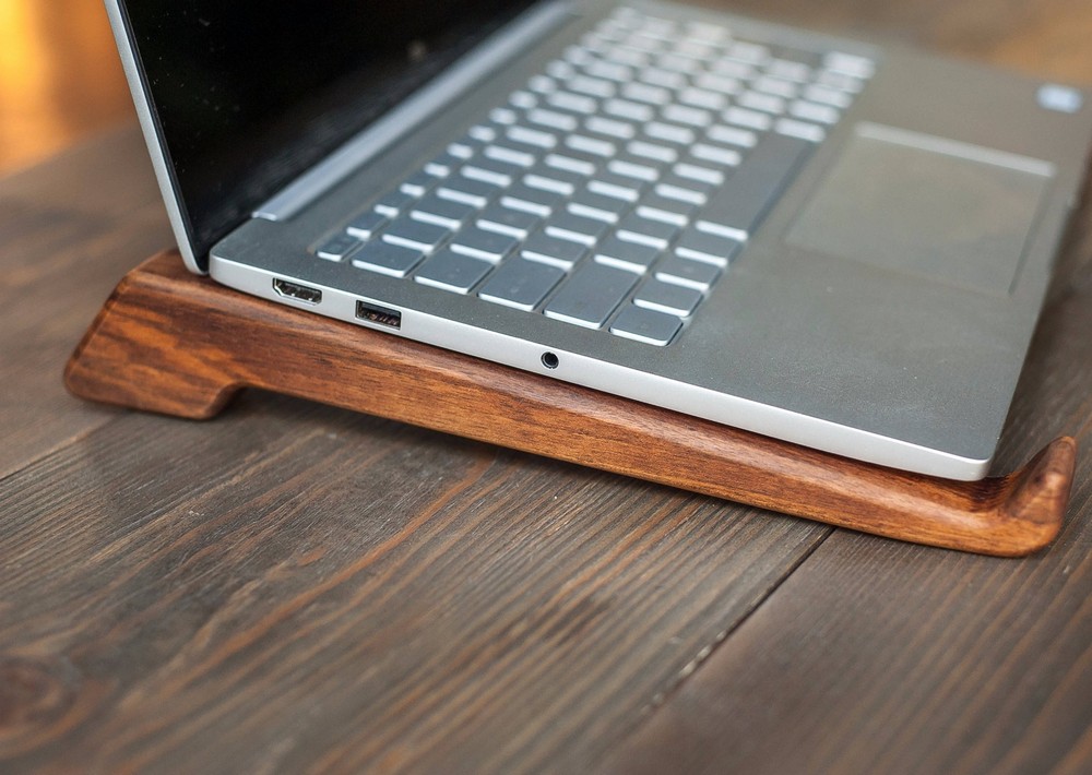 Kişiye Özel - Ahşap Laptop Notebook Ayak