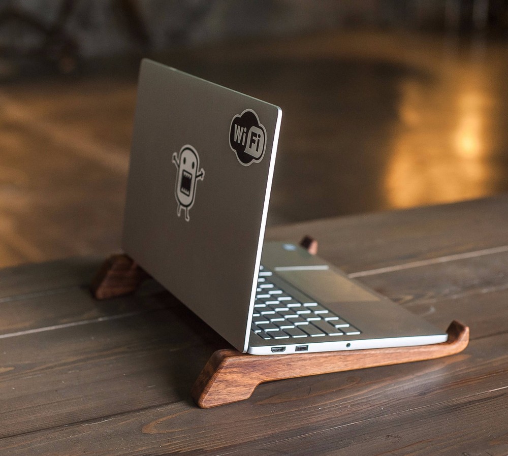 Kişiye Özel - Ahşap Laptop Notebook Ayak