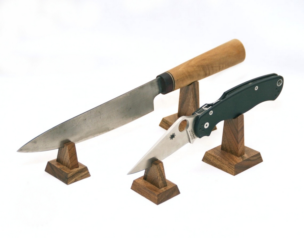 Kişiye Özel - Ahşap Knife Tasarım Bıçak Standı