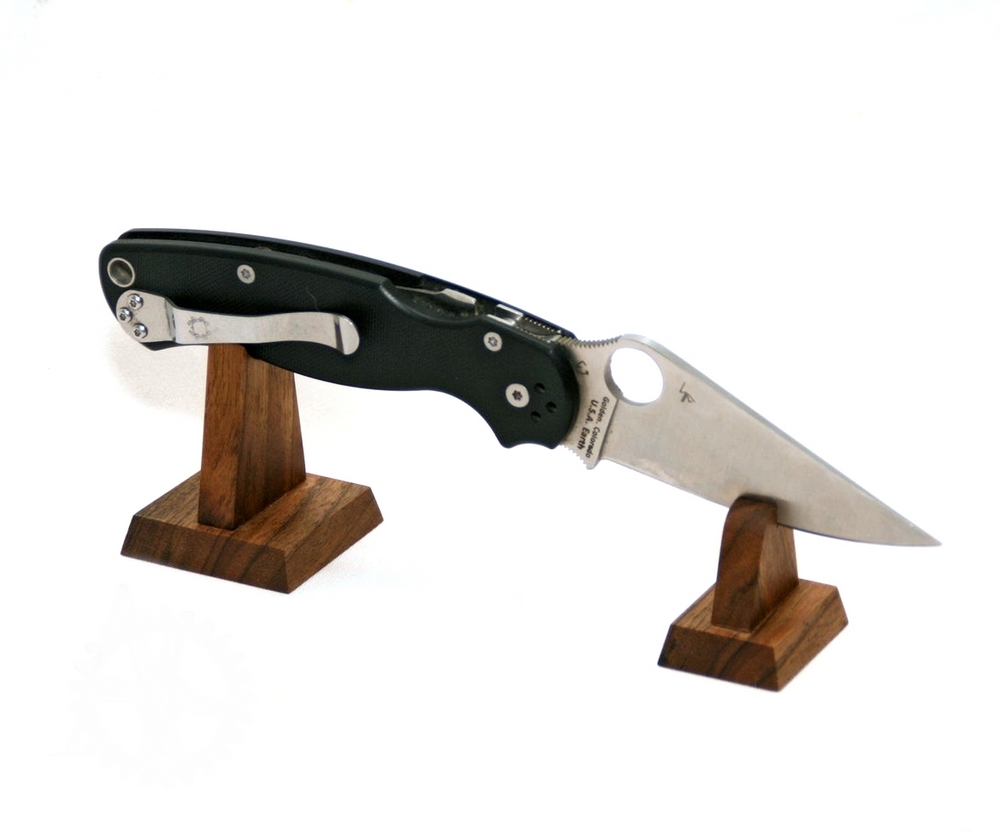 Kişiye Özel - Ahşap Knife Tasarım Bıçak Standı