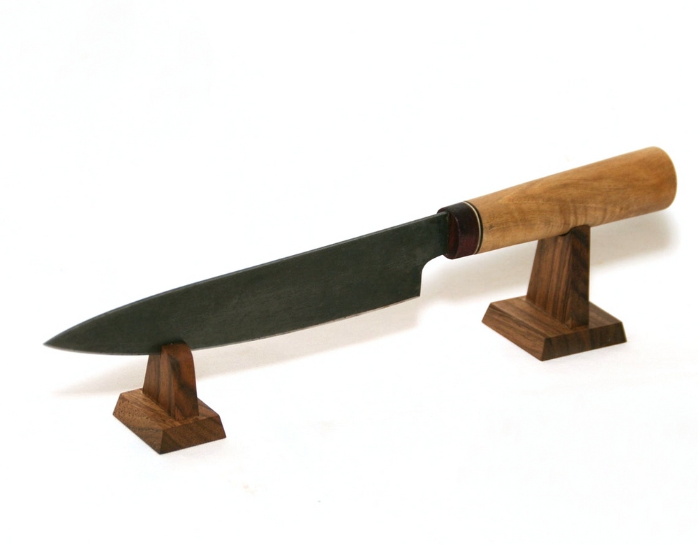 Kişiye Özel - Ahşap Knife Tasarım Bıçak Standı