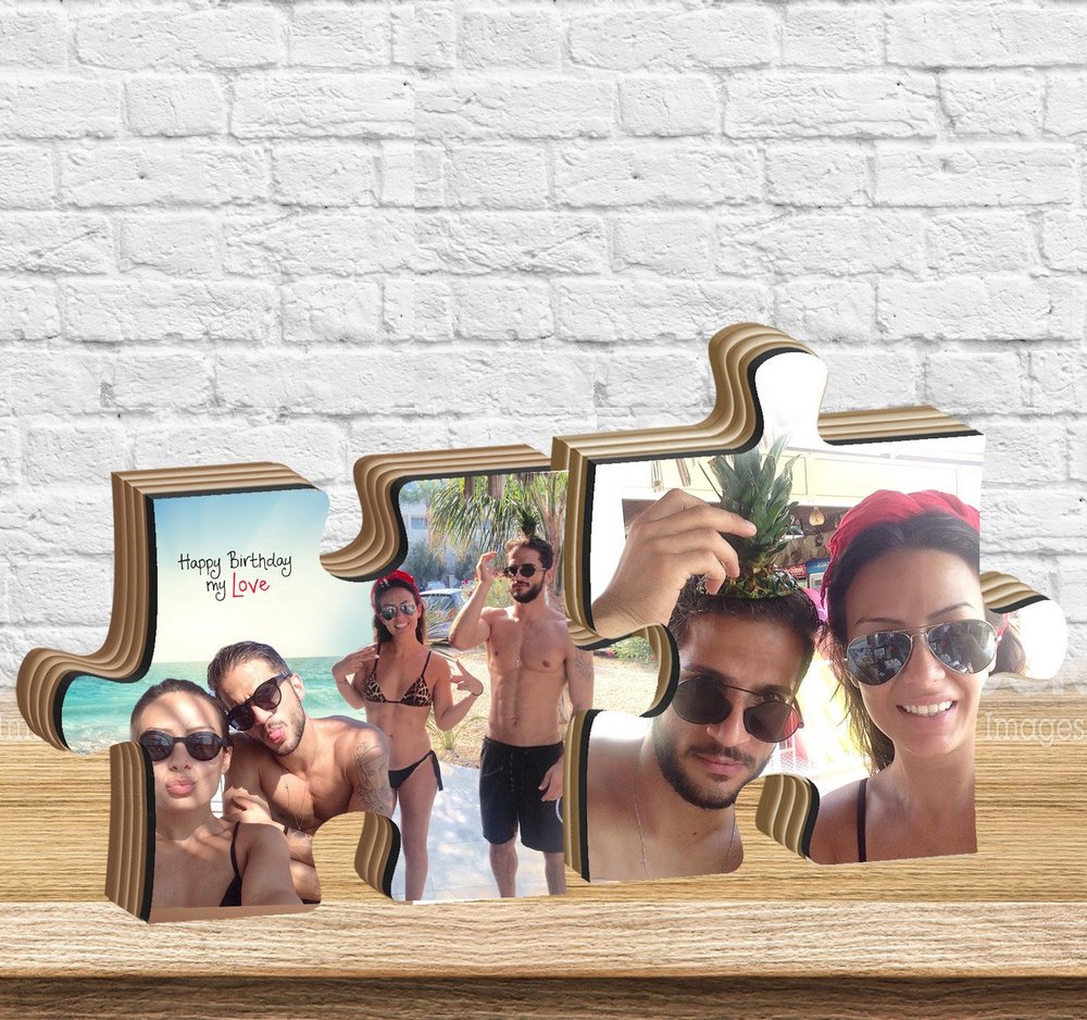 Kişiye Özel - Ahşap Puzzle Masaüstü Resimlik